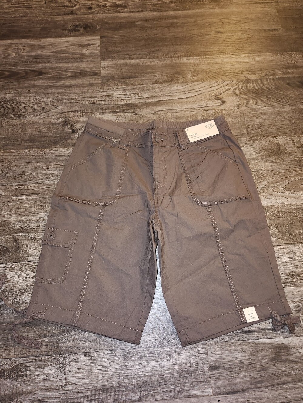 St. John's Bay Women's Mid Rise Bermuda Shorts